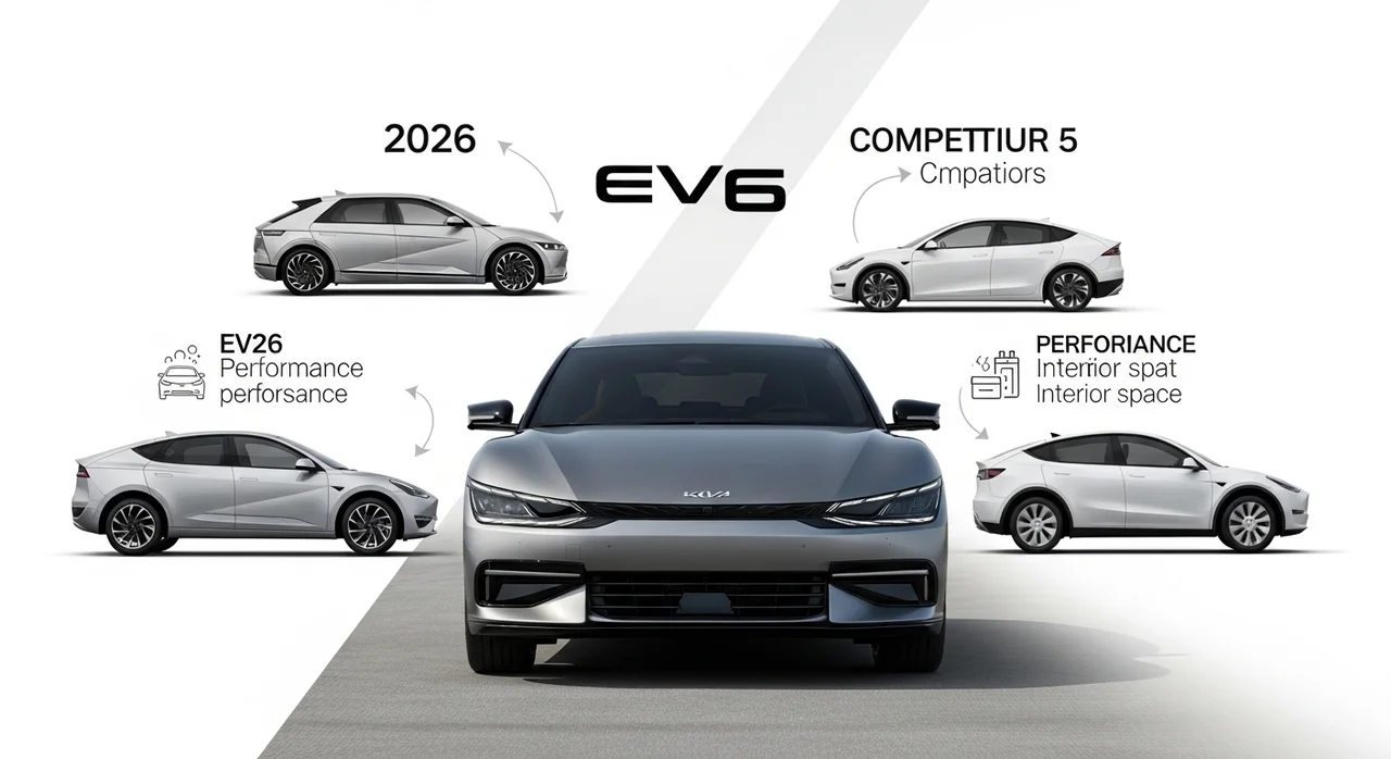 경쟁 모델 비교 및 현명한 2026 기아 EV6 구매 전략