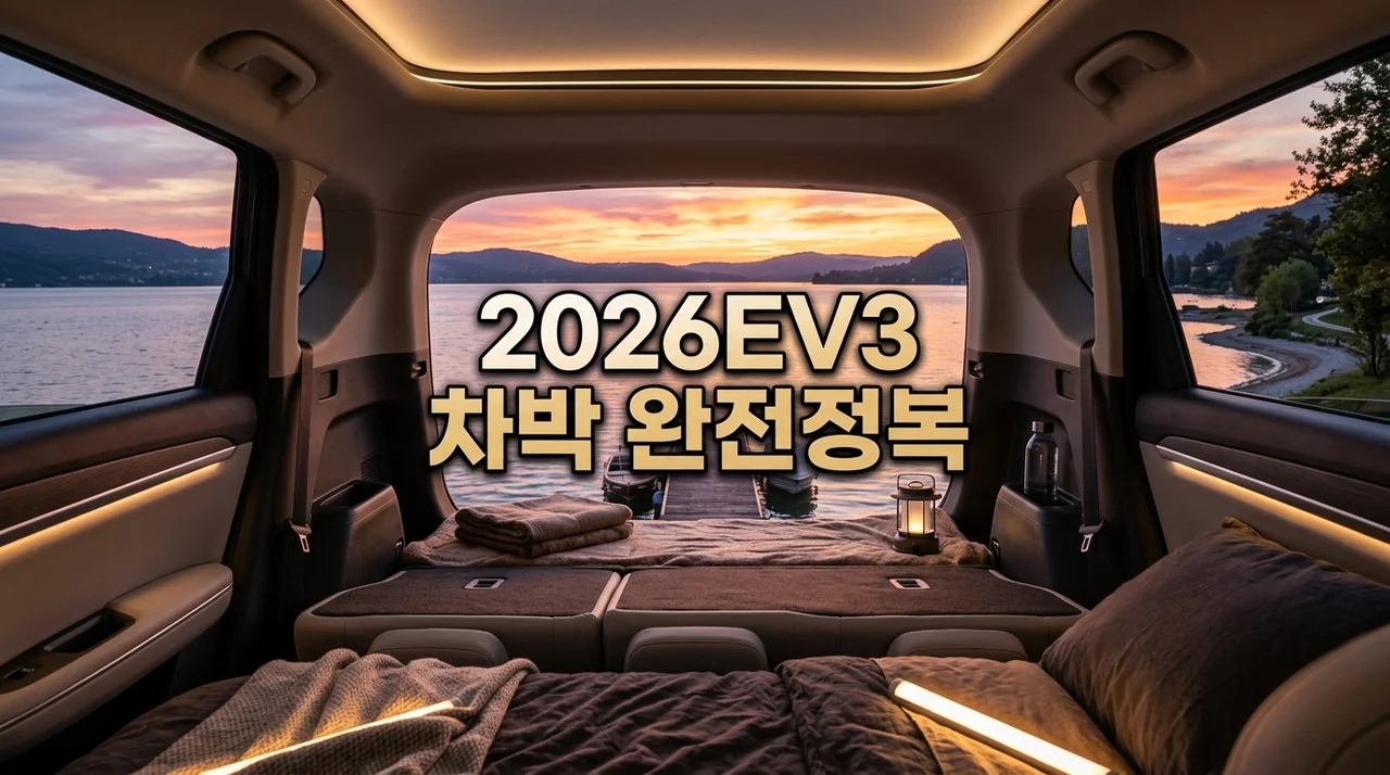 2026EV3, 차박의 로망! 실내 공간, 제원, 출고가 완벽 해부