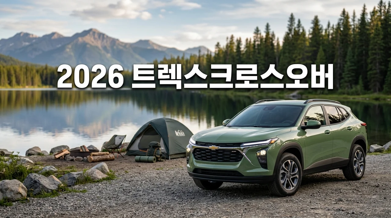2026 트렉스 크로스오버: 실구매가, 제원, 차박 여행 장단점 완벽 가이드