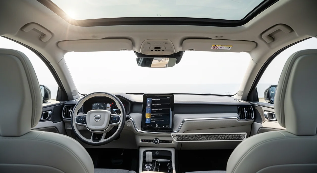 미니멀리즘의 정수, 2026 볼보 EX30 인테리어 혁신과 편의 기능