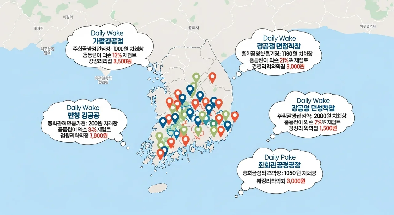 지역별 선관위 공고 확인 및 일당 총정리