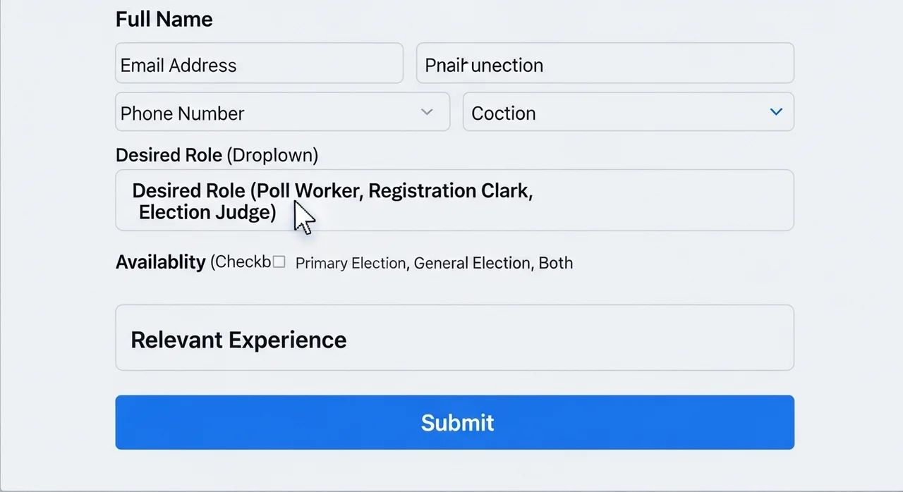 지방선거 단기 알바 신청 방법: 단계별 완전 정복