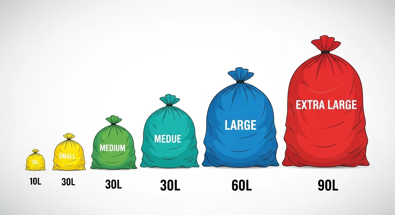 우리 동네 종량제봉투 종류 및 규격별 가격 안내