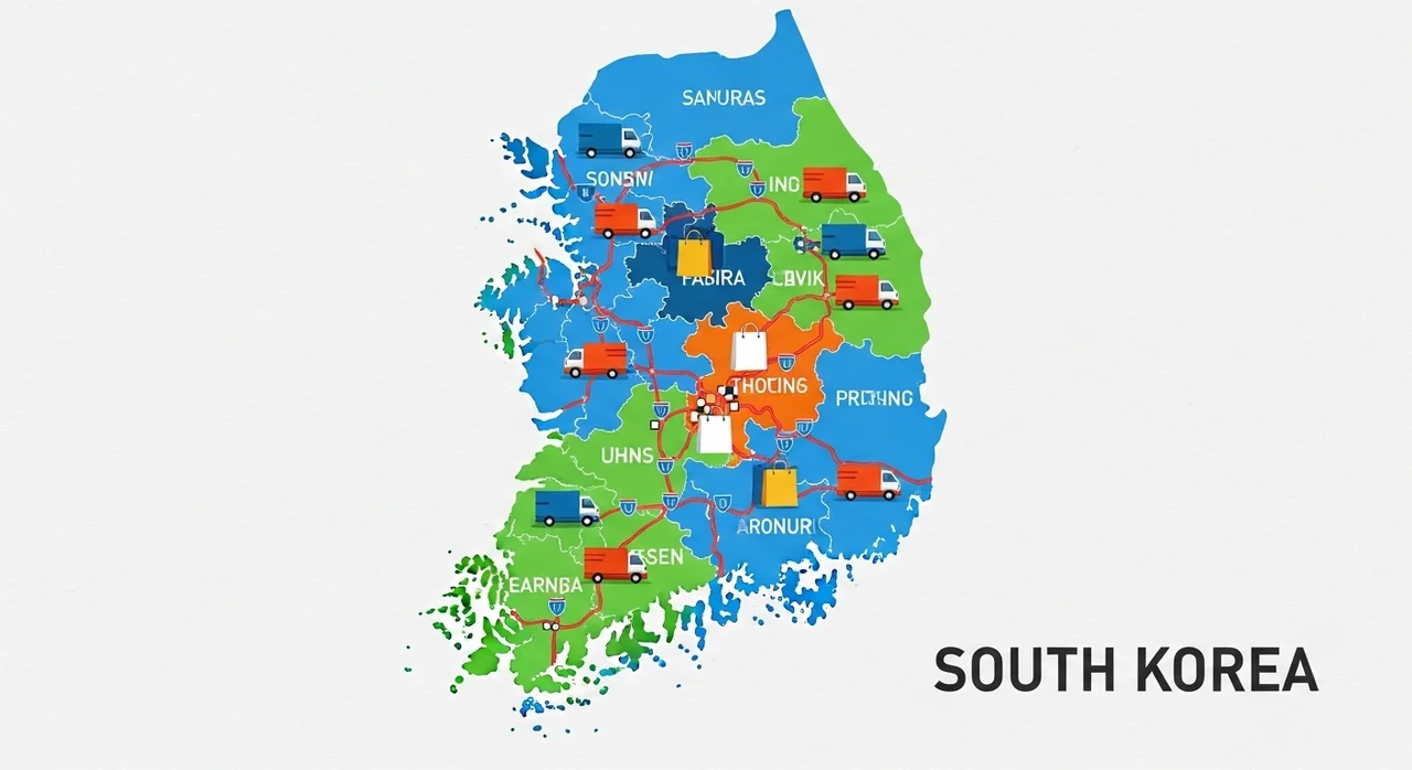 지역별 배송 여부 및 재고 현황 확인