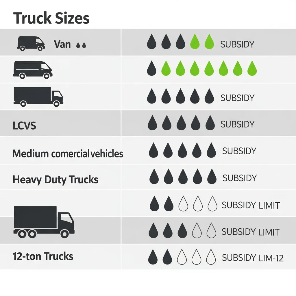톤수별 화물 유가보조금 지급 한도 확인하기