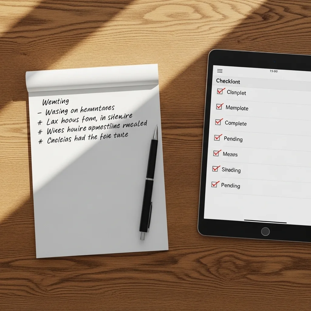 조회 전 준비해야 할 사항