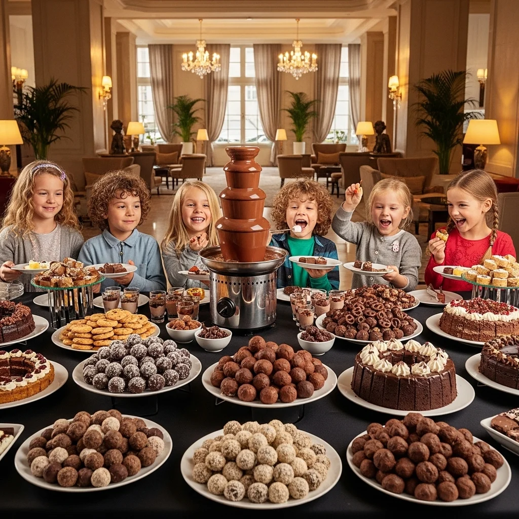 모벤픽 리조트 웨이브리: 아이들의 천국, 초콜릿 아워!