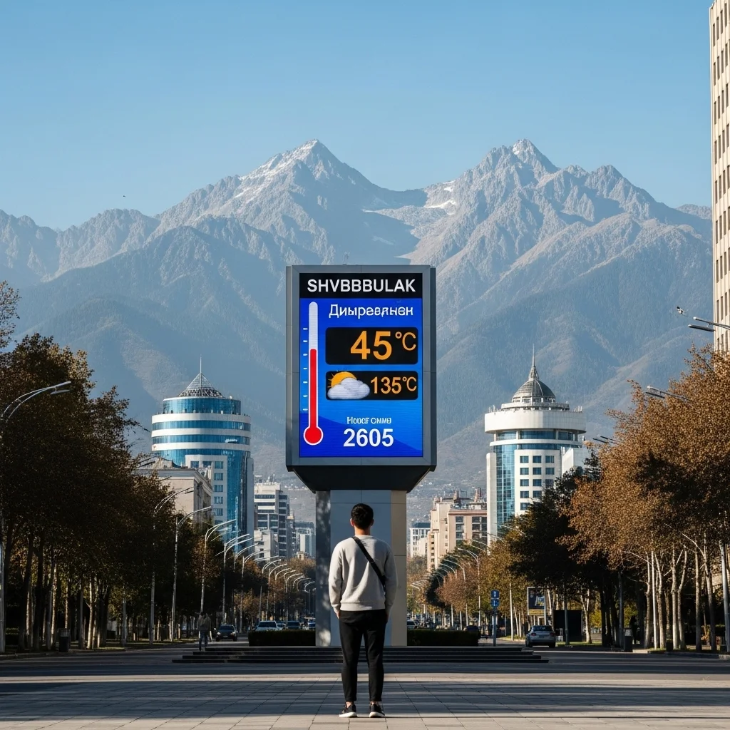 알마티 날씨와 옷차림, 언제 가는 게 좋을까?