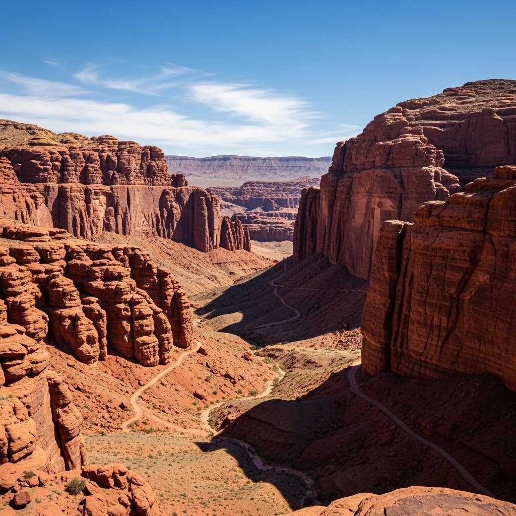 '미니 그랜드 캐년' 샤린 캐년의 압도적 비주얼