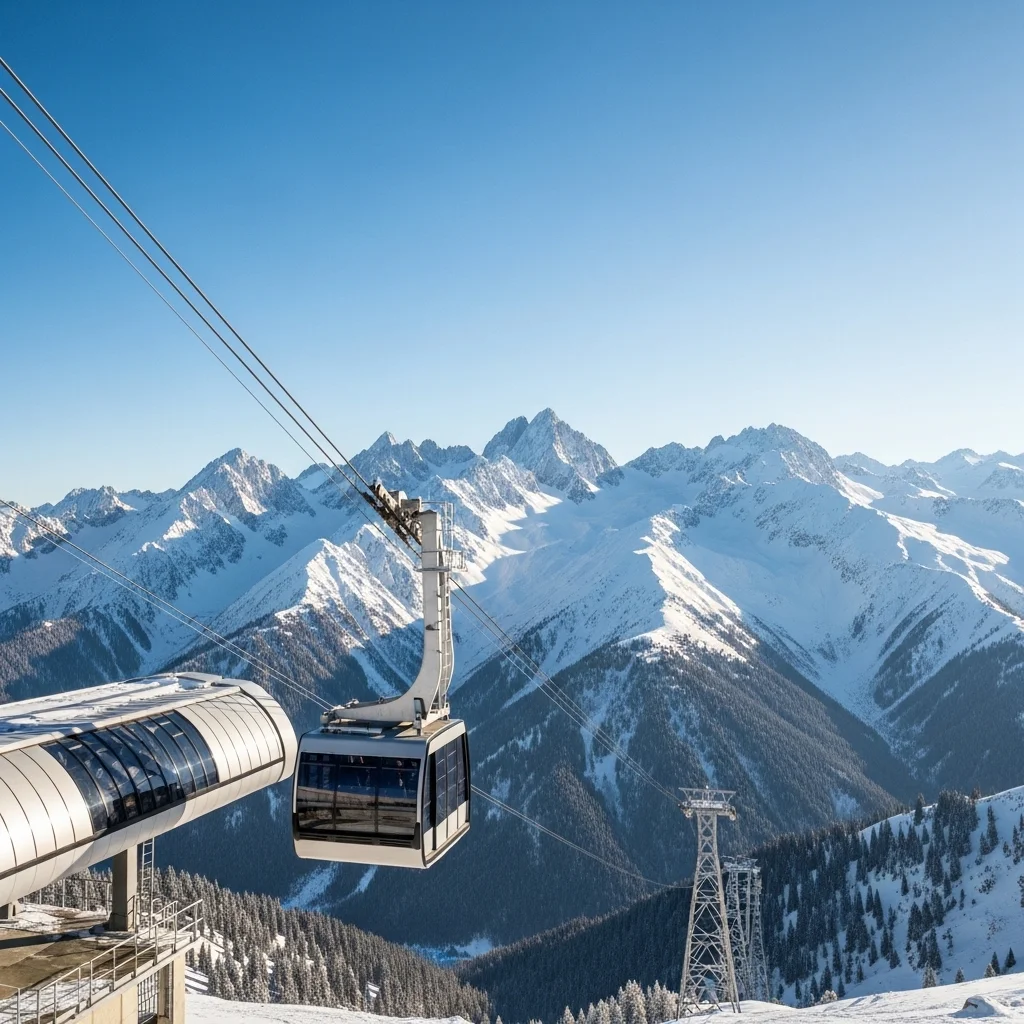 쉼불락에서 만나는 만년설과 짜릿한 케이블카