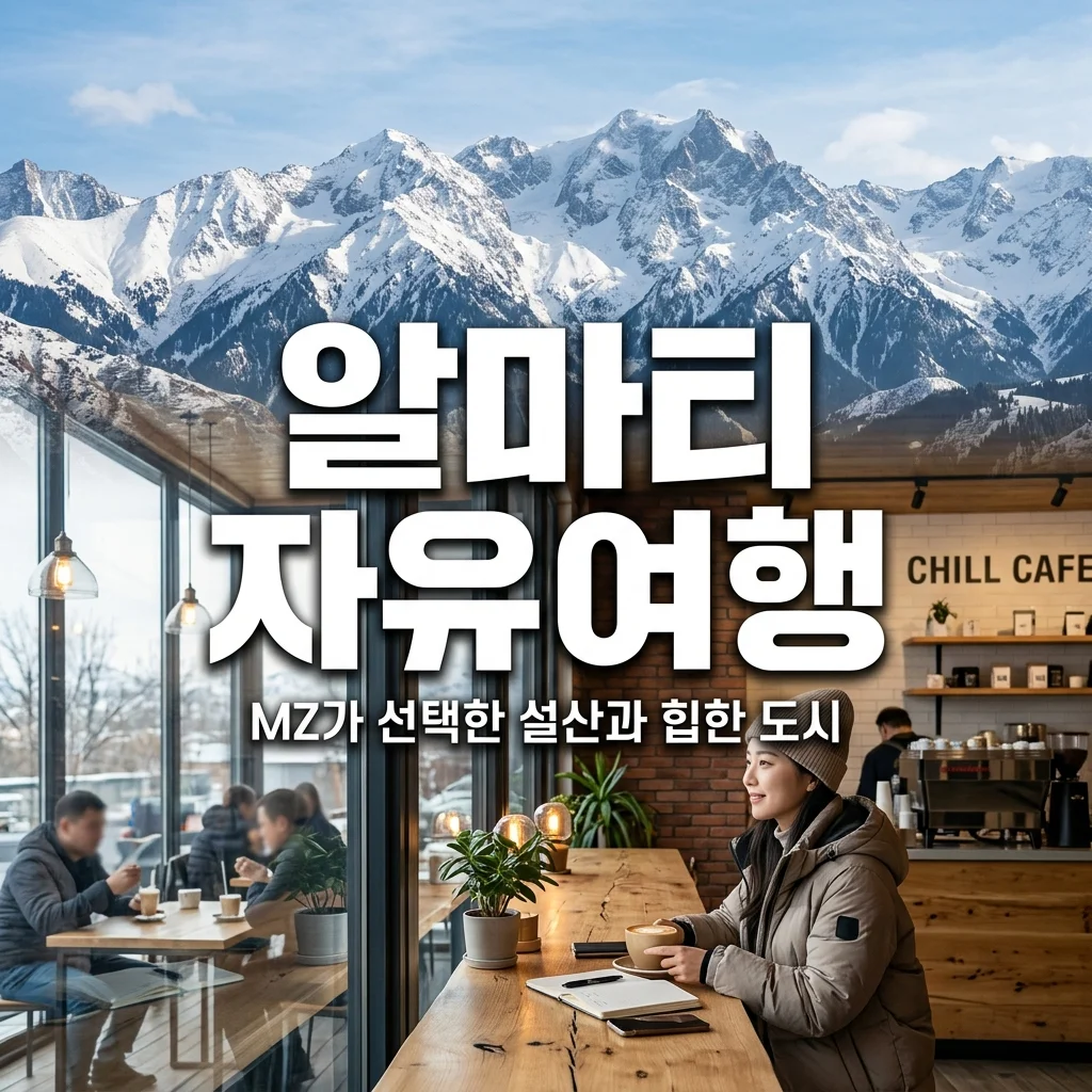 알마티 자유여행 2030 MZ세대가 여기로 몰리는 이유 (설산 & 힙한 도심)