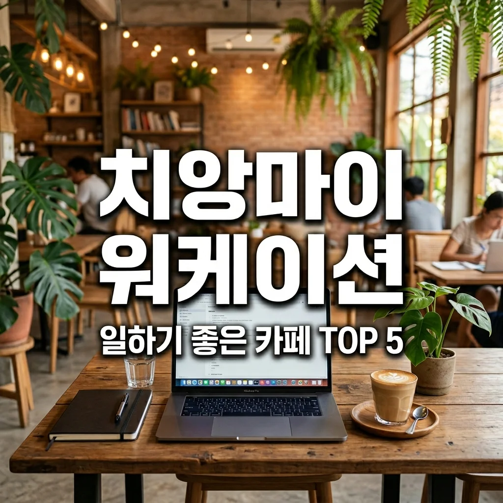 치앙마이 워케이션 카페 추천 TOP 5! 일하며 여행하기 좋은 명소