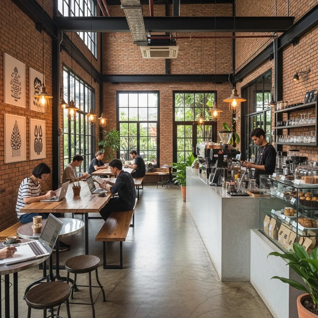 집중력 폭발! 일하기 좋은 치앙마이 카페 TOP 5