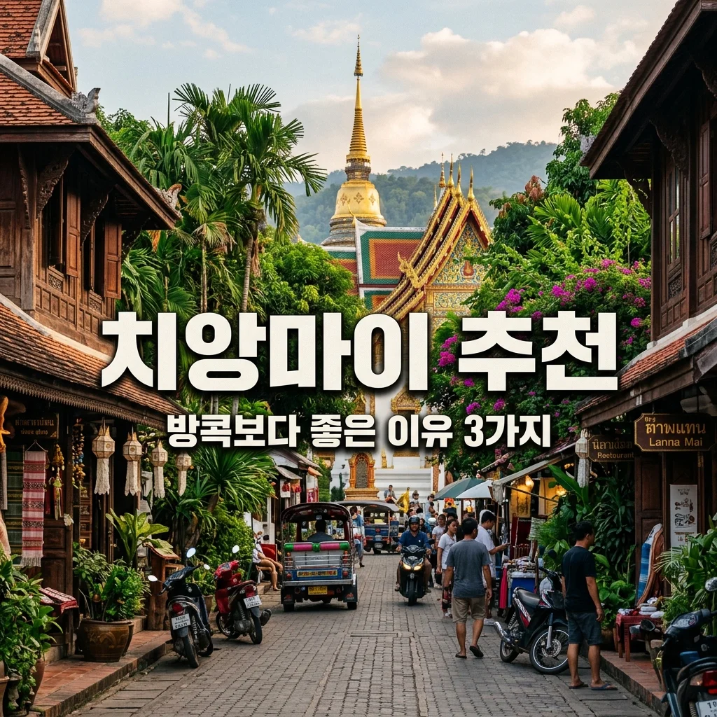 태국 여행지 추천, 방콕 대신 치앙마이 선택해야 하는 이유 3가지와 쇼핑템 정리