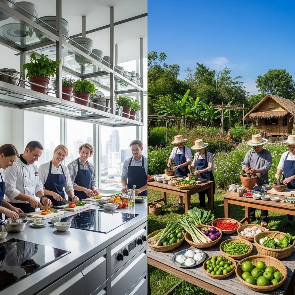 나에게 맞는 쿠킹클래스 선택하기: 마마노이 vs 타이팜