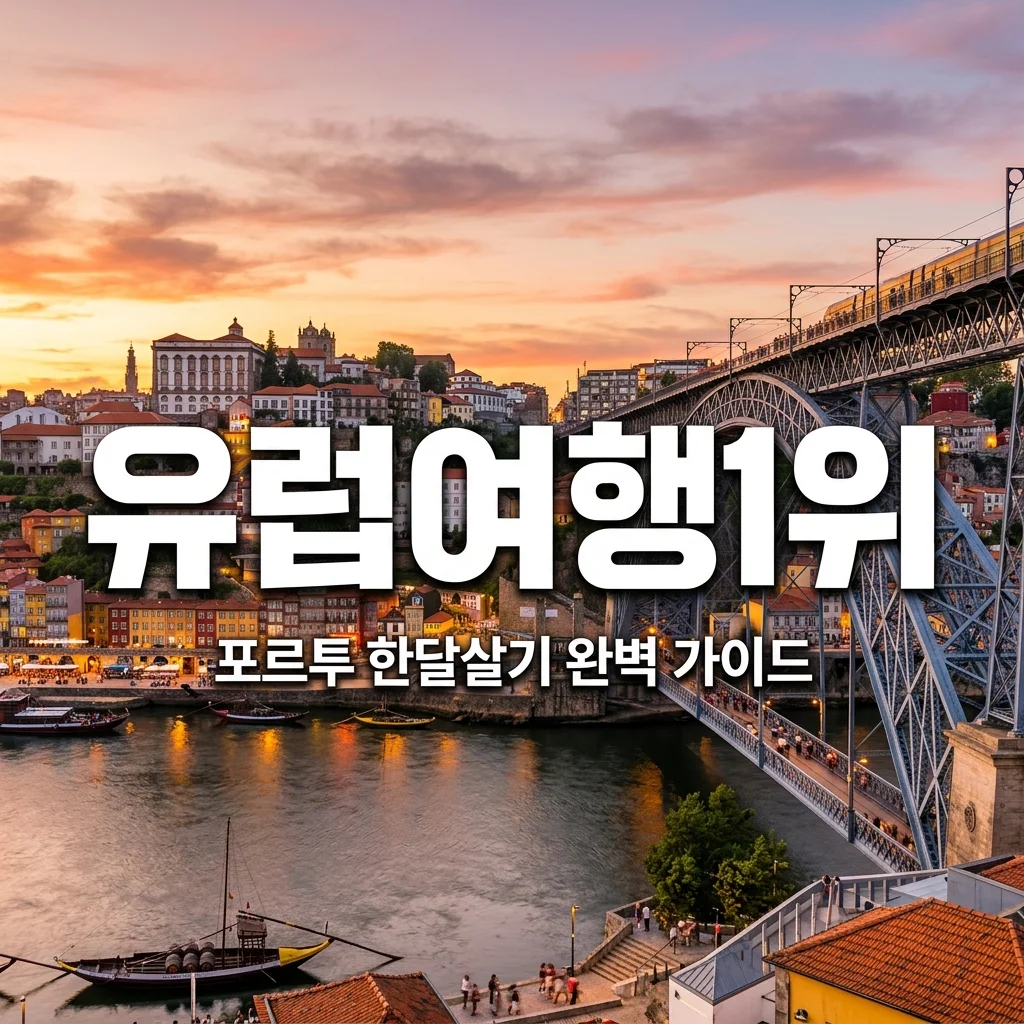 유럽 여행지 추천 죽기 전에 꼭 가봐야 할 도시 1위 포르투 한 달 살기 가이드