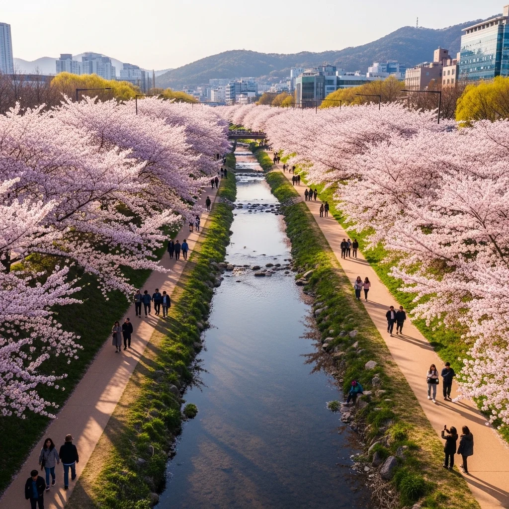 1. 은평구의 보물, 불광천 벚꽃길 찾아가는 법