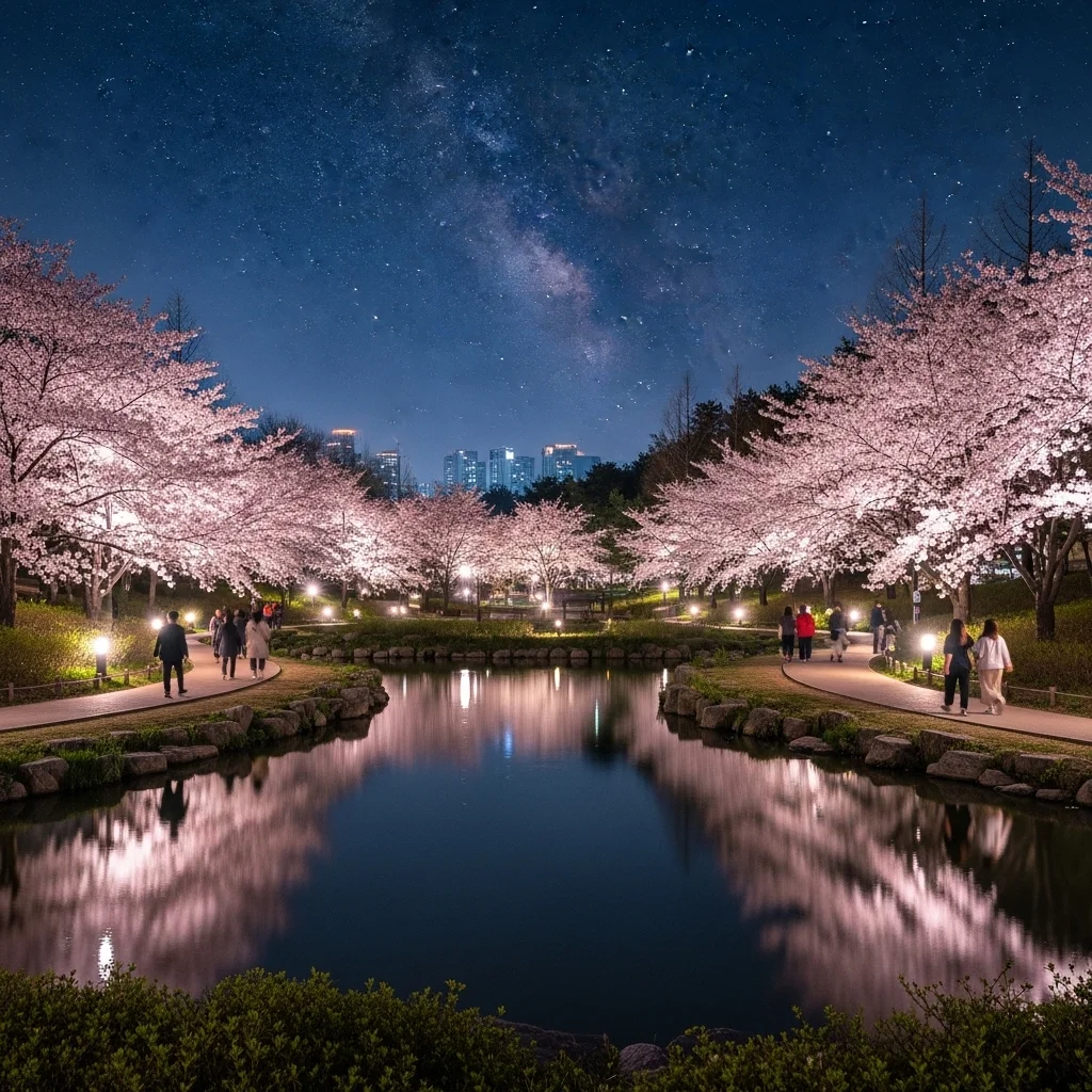 서울숲: 압도적인 주차 공간과 숲속의 낭만