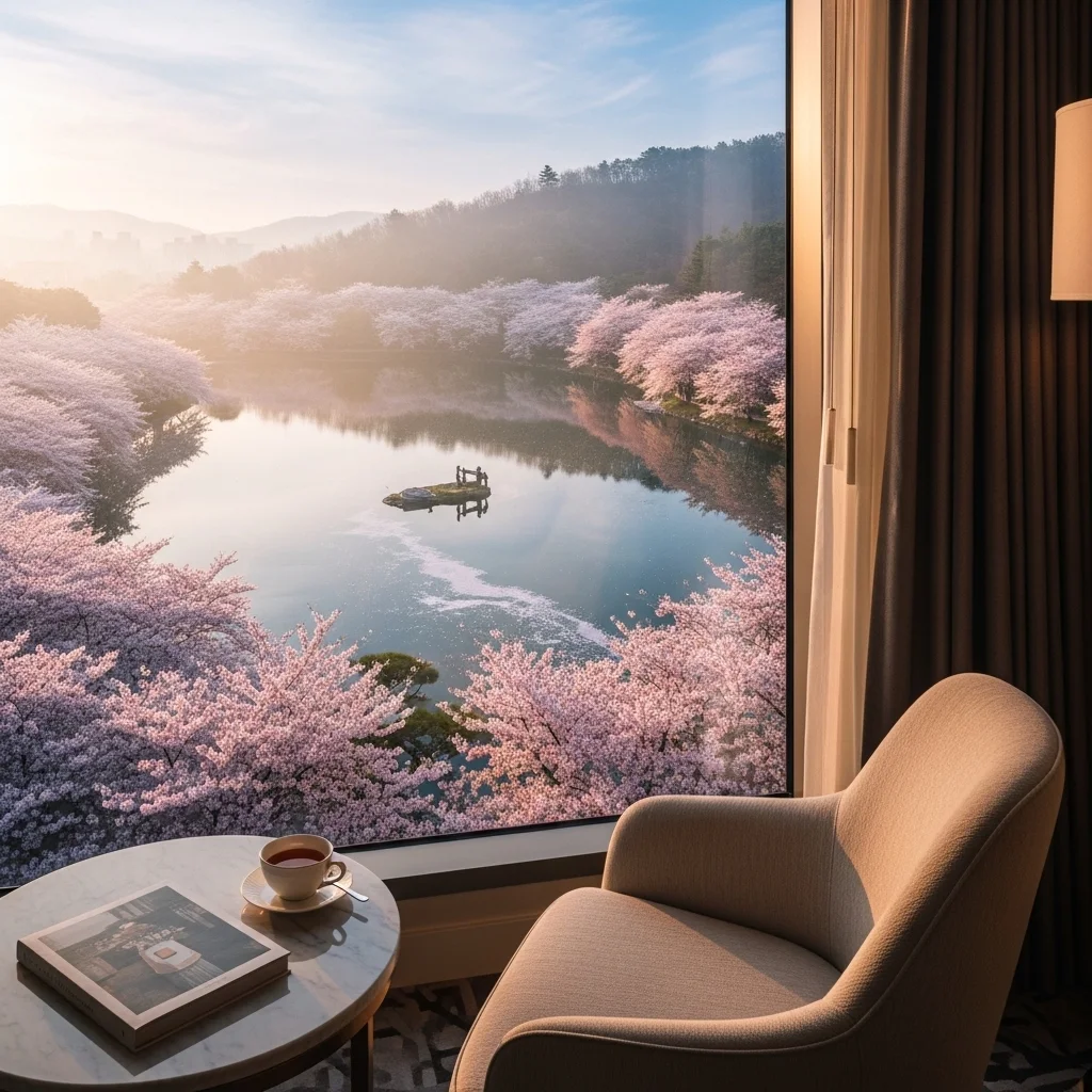 럭셔리한 휴식, 서울 벚꽃캉스 호텔 TOP 2 비교