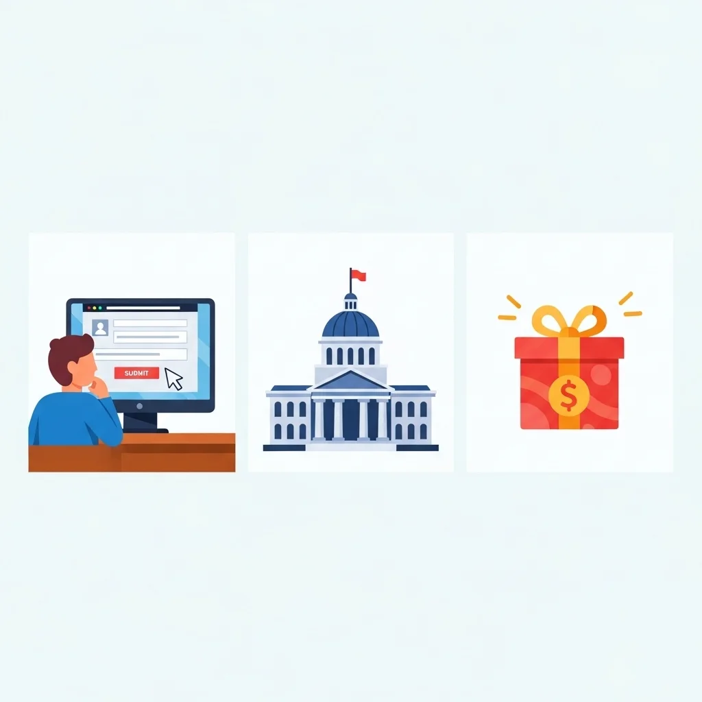 직접 해보는 기초연금 신청 절차 3단계