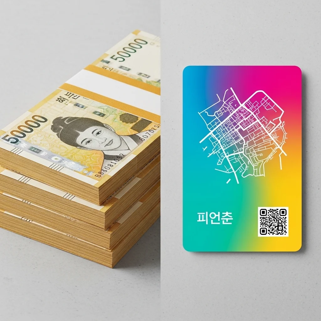 지급 방식 비교: 현금 vs 지역화폐