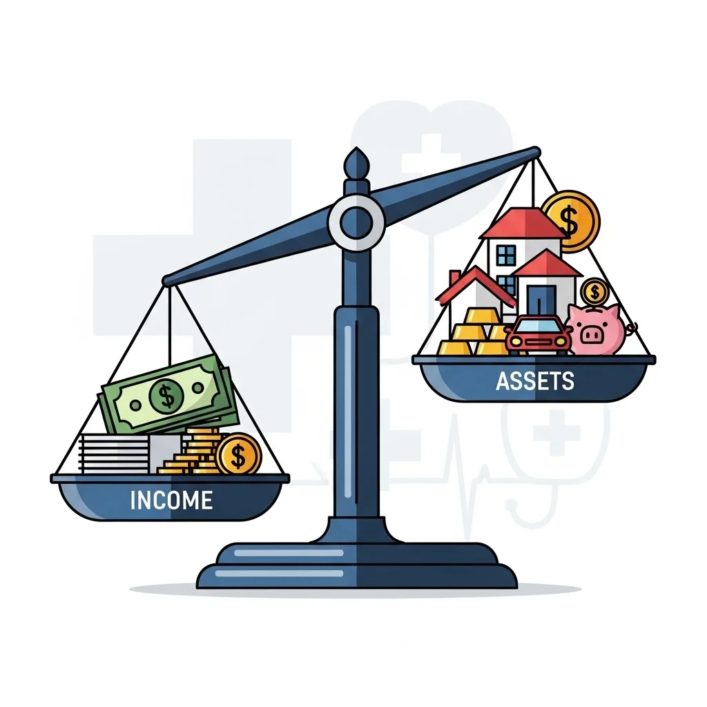 직장가입자와 지역가입자의 산정 차이