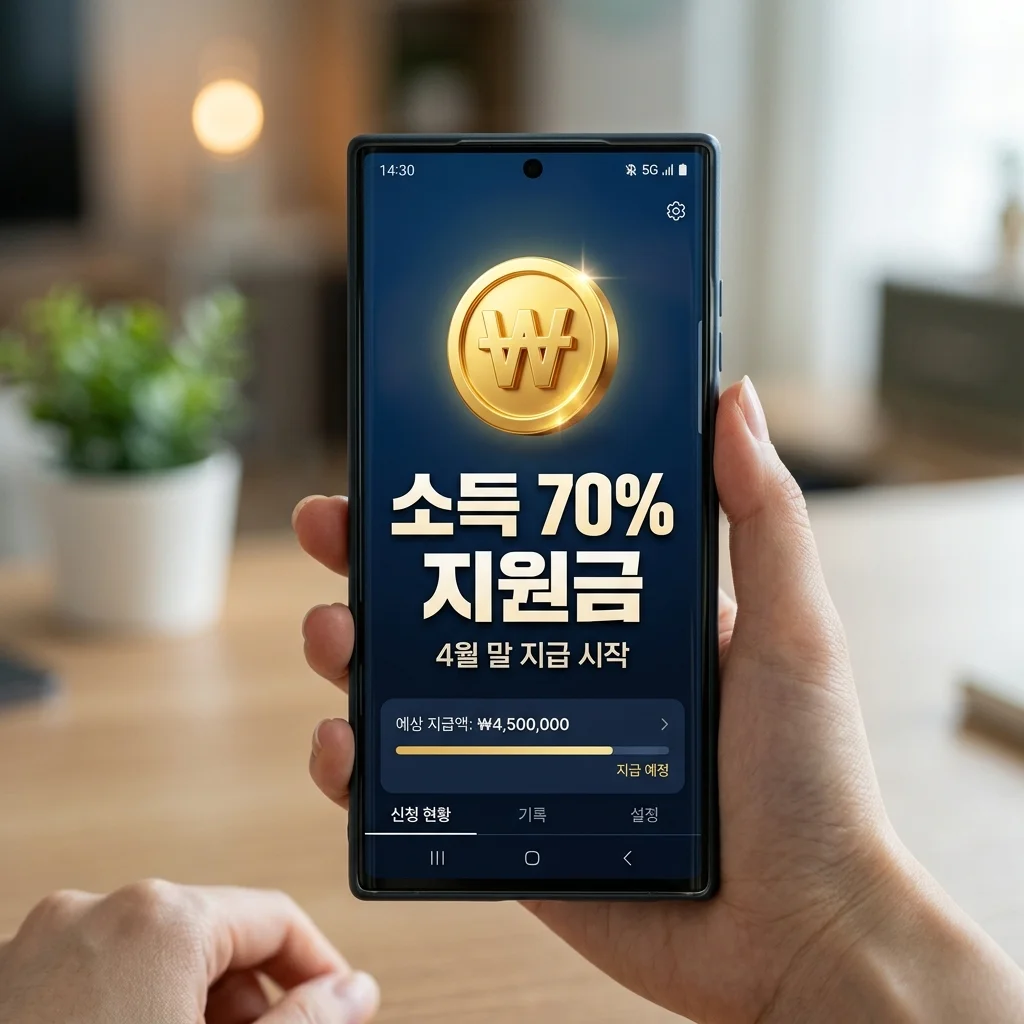 소득 하위 70% 추경 지원금 지급 시기 및 1차 대상자 확인 방법