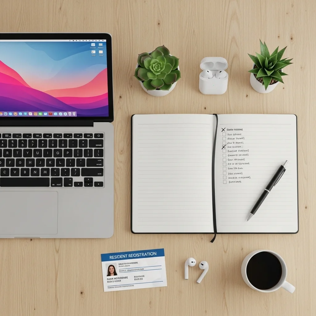 신청 전 준비물 체크리스트