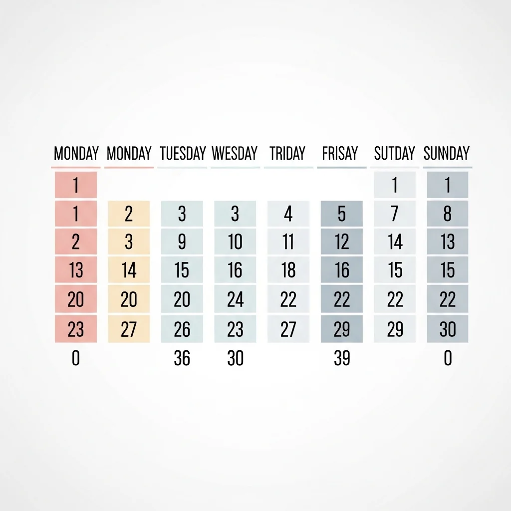 요일별 운행 제한 차량 한눈에 보기