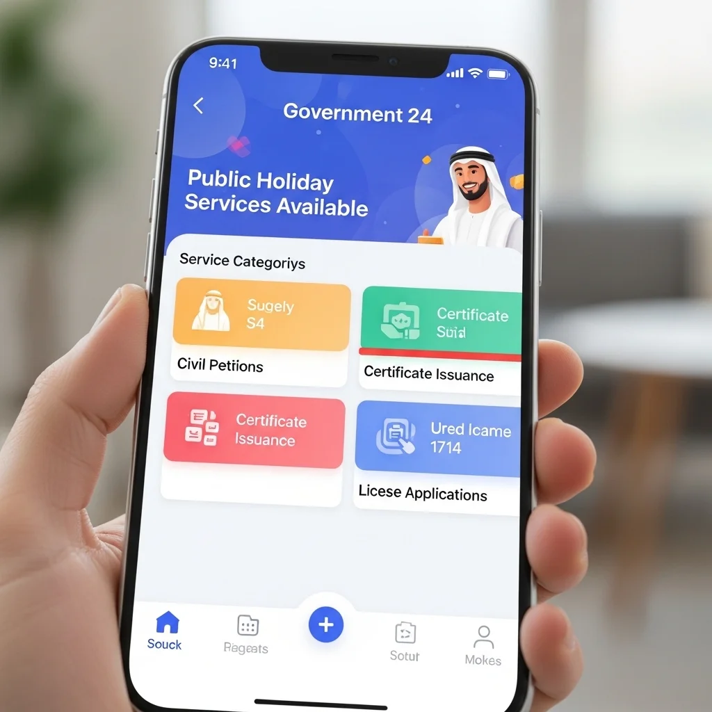 행정 서비스 이용 시 주의사항
