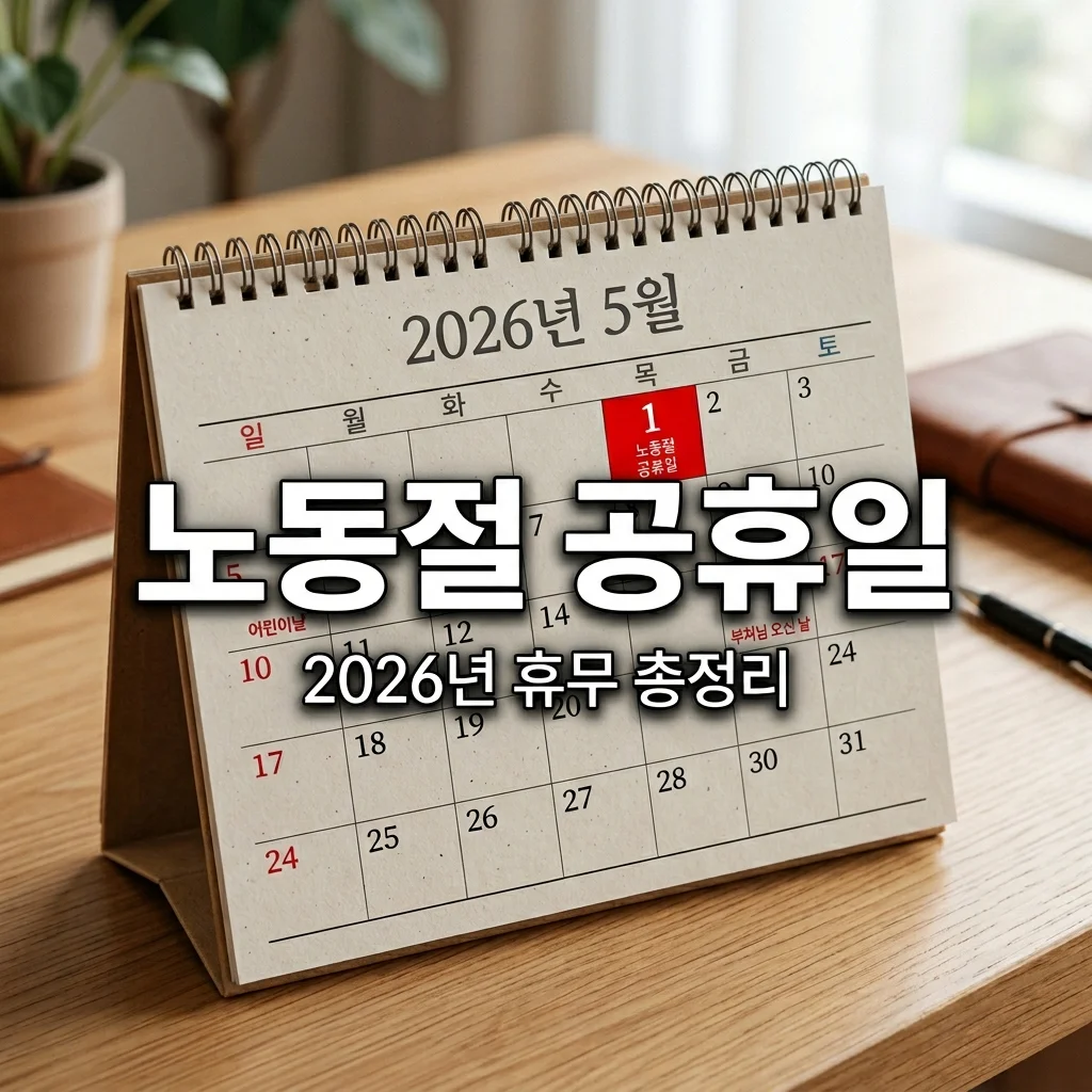 2026년 5월 1일 노동절 공휴일 법안 통과! 학교 병원 관공서 휴무 총정리