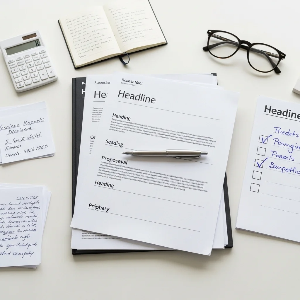 탈락 방지! 제출 서류 체크리스트