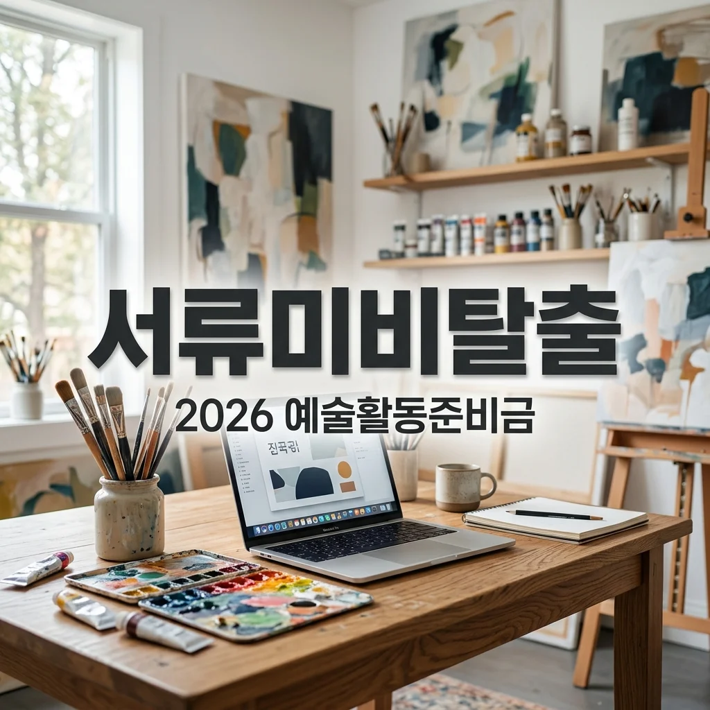 예술활동준비금 서류 미비 해결법! 자주 실수하는 사례 및 보완 가이드 (2026)