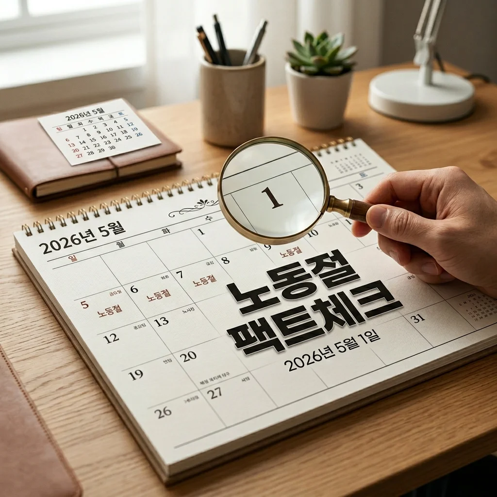 2026년 5월 1일 노동절 공휴일 확정일까? 팩트 체크 및 공무원 휴무 여부