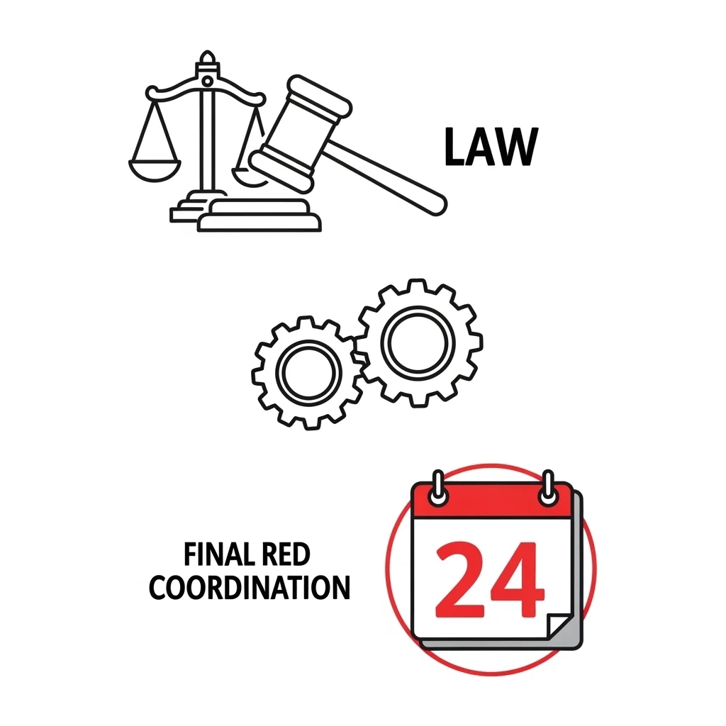 노동절 휴무 적용을 위한 3단계 진행 절차