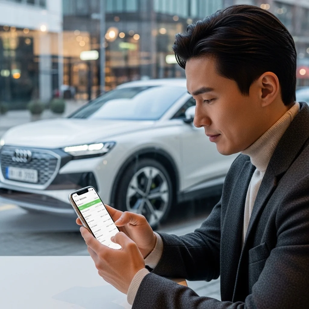 Q4 e-트론 프로모션 혜택 받는 4단계 절차