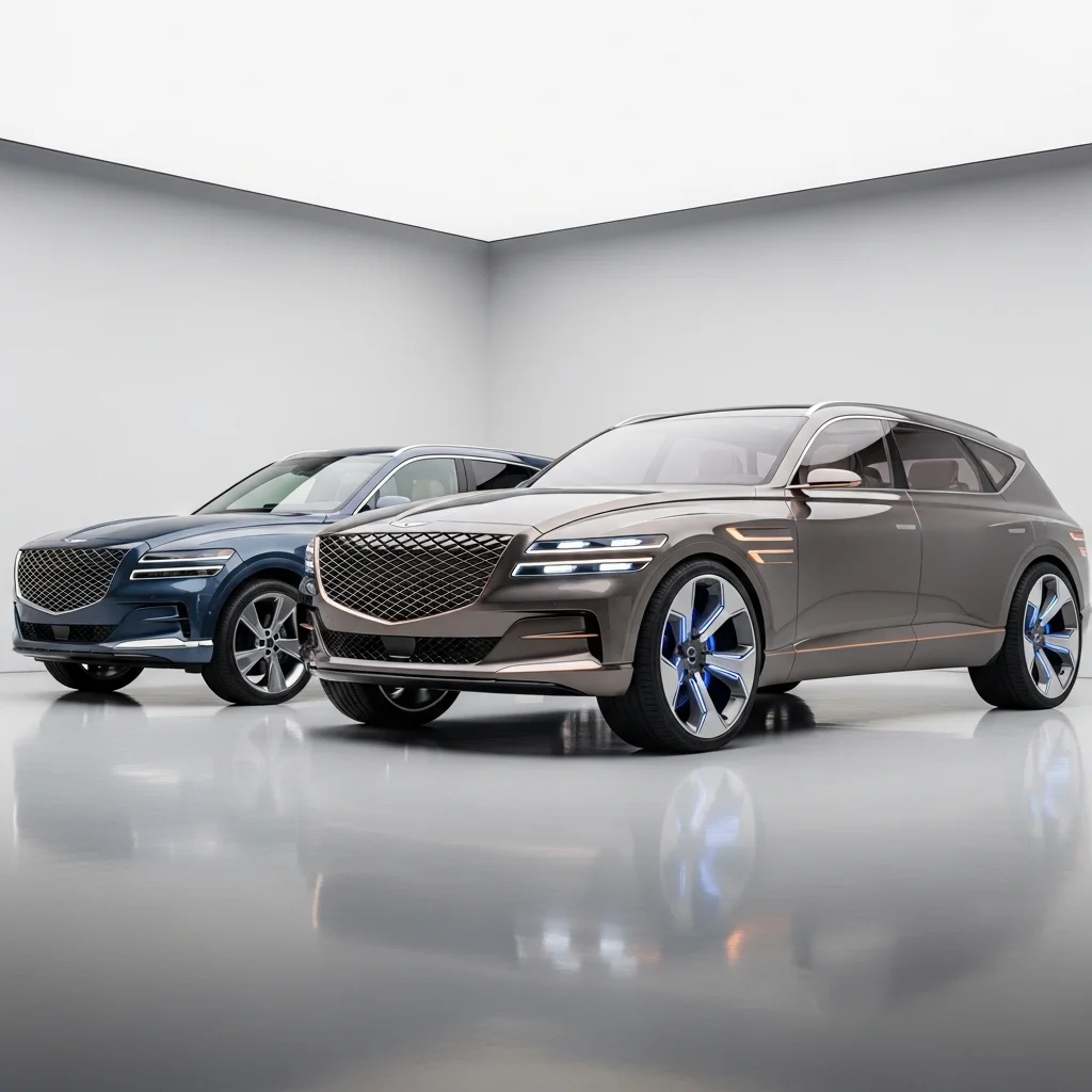 기존 GV80 vs 신형 GV90, 무엇이 다를까?