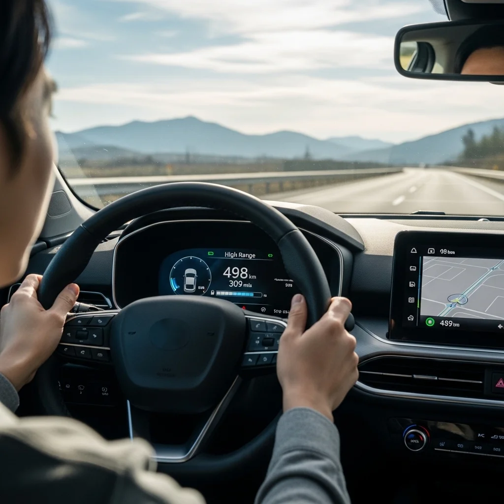 고속도로 110km/h 정속 주행 실주행거리 인증