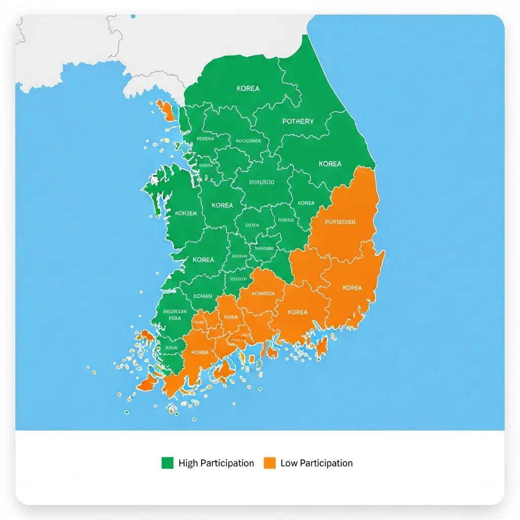 지역별 선착순 현황 및 마감 주의보