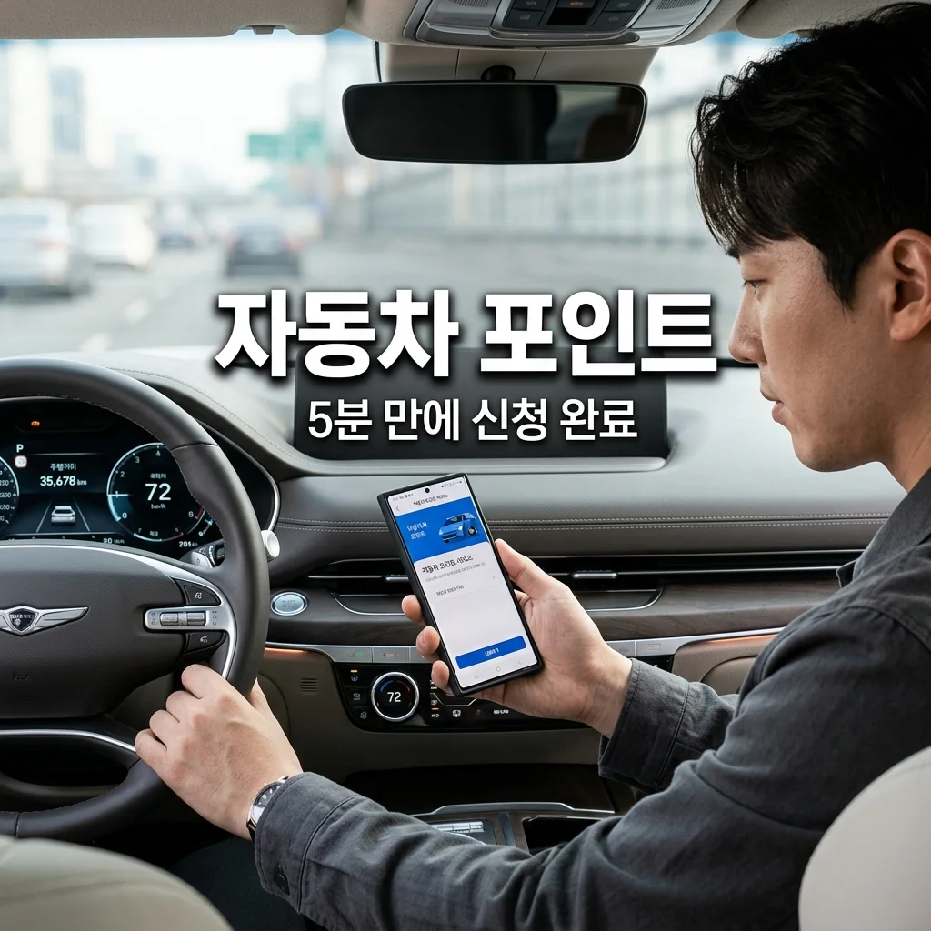 탄소중립포인트 자동차 신청 방법! 스마트폰 5분 컷 증빙 사진 꿀팁
