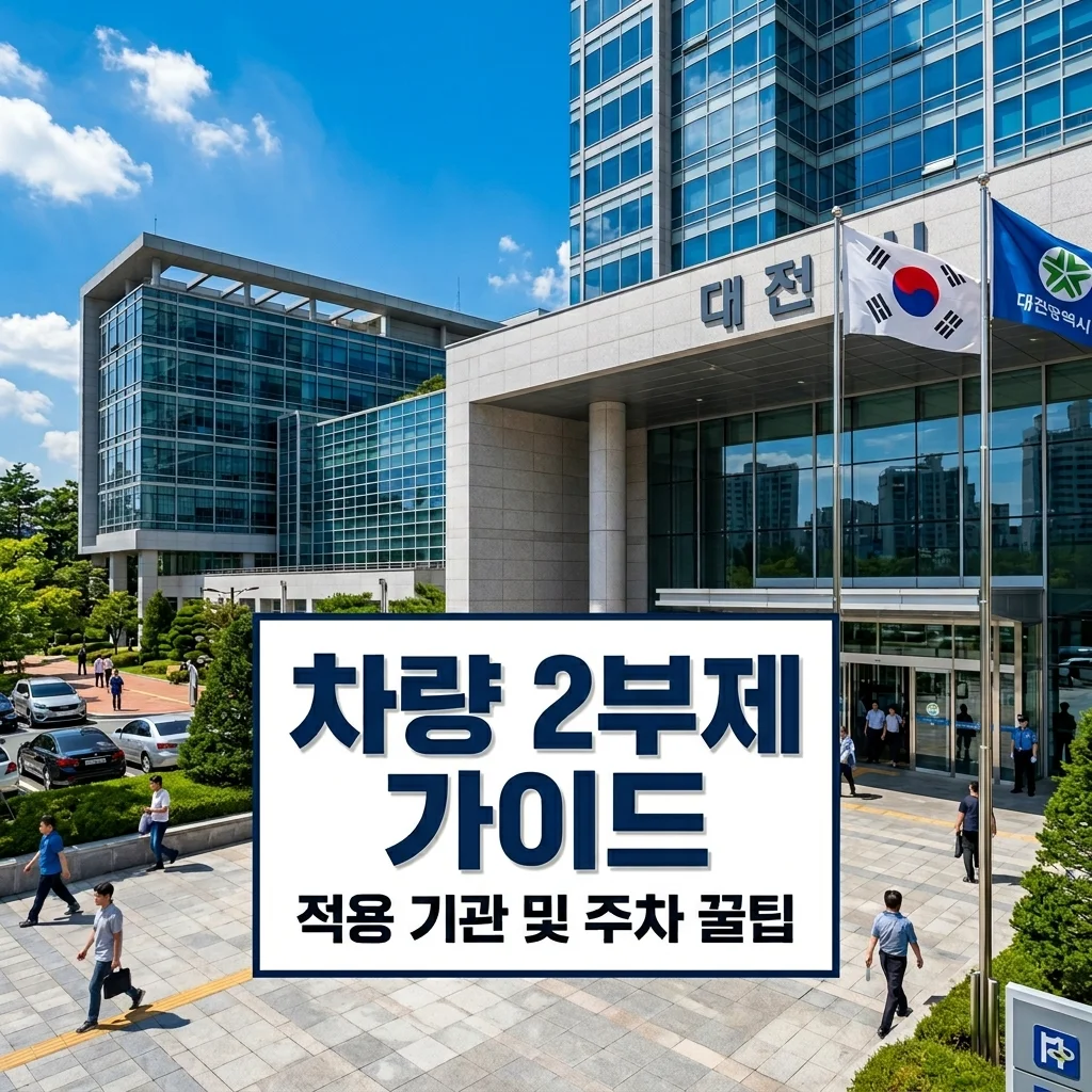 차량 2부제 적용 기관 리스트 및 공공기관 주차장 이용 꿀팁 (2026)