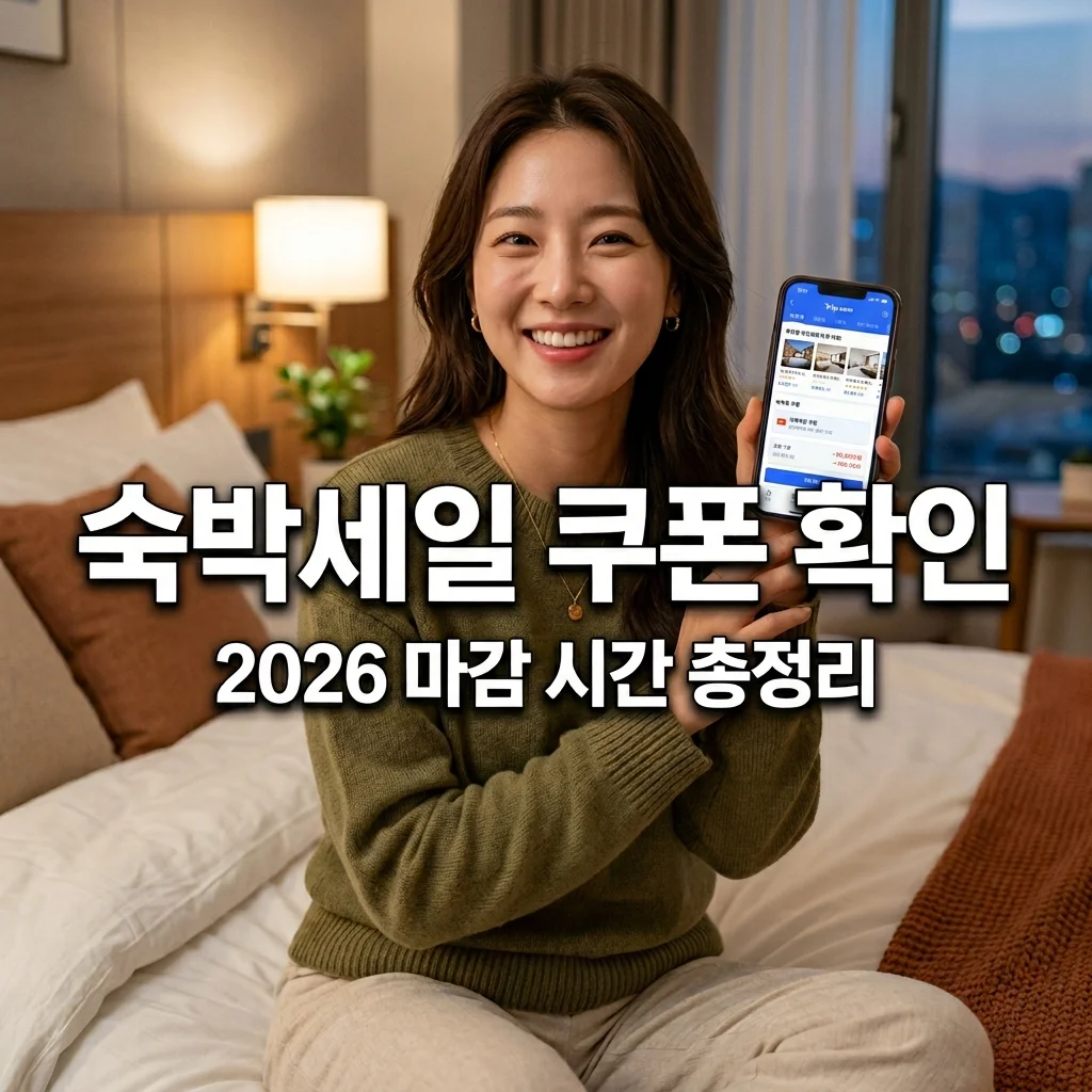 2026 숙박세일페스타 쿠폰 소진 확인 및 실시간 마감 시간 가이드