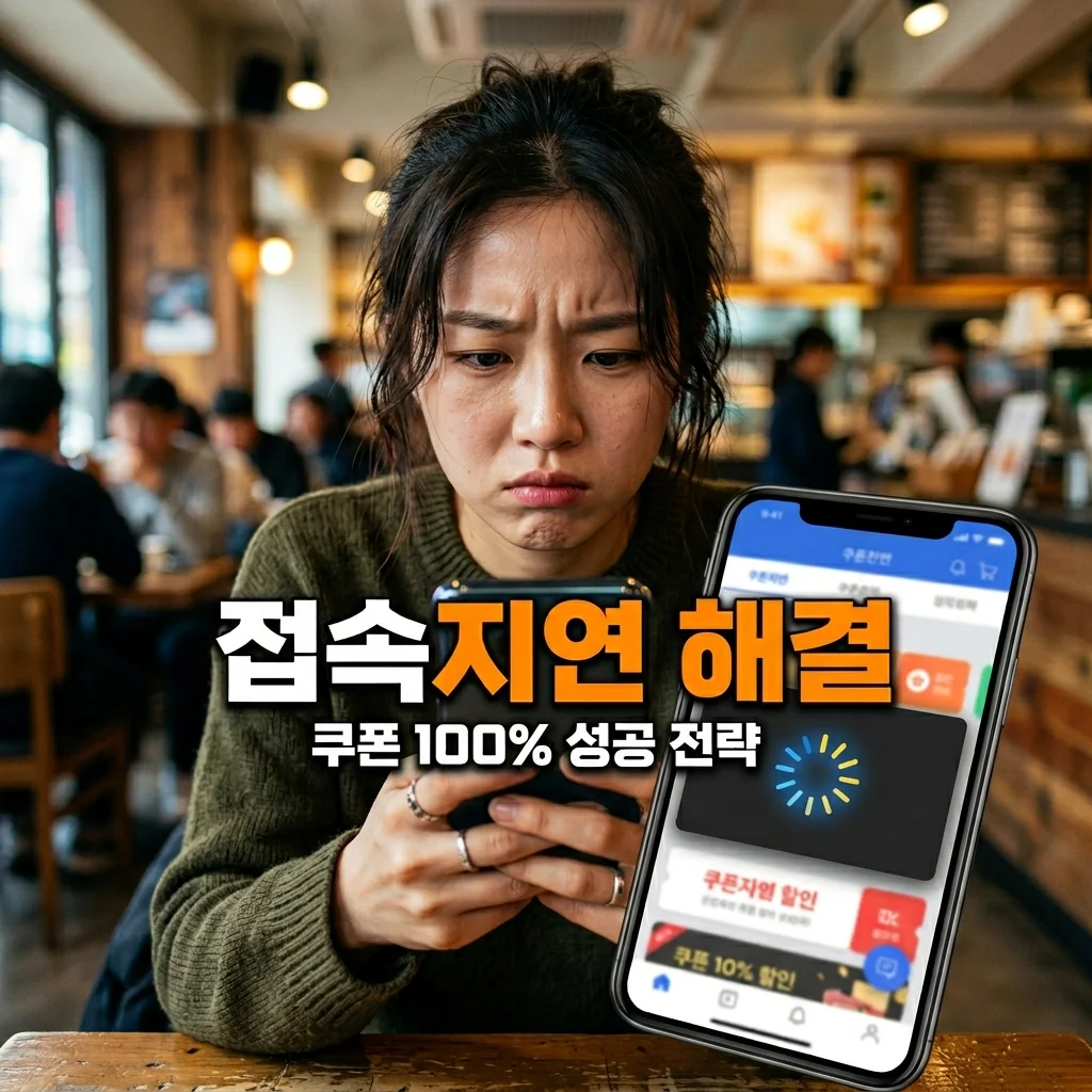 숙박세일페스타 앱 접속 지연 해결법! 튕김 오류 없이 쿠폰 받는 꿀팁