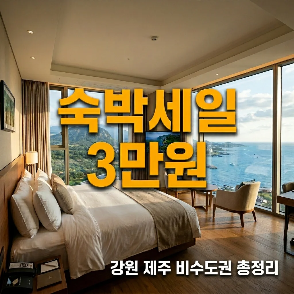 2026 숙박세일페스타 강원도 제주도 할인 쿠폰 및 비수도권 적용 기준 총정리