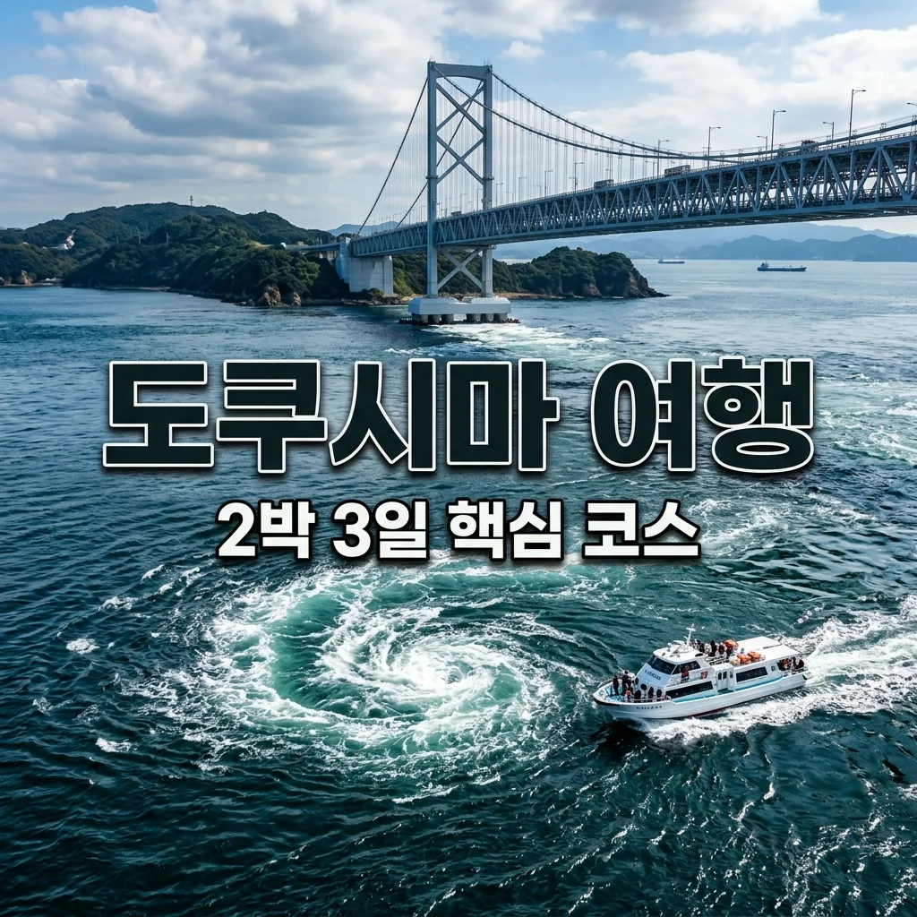 도쿠시마 여행 2박 3일 코스 추천! 나루토 소용돌이 시간표 완벽 가이드