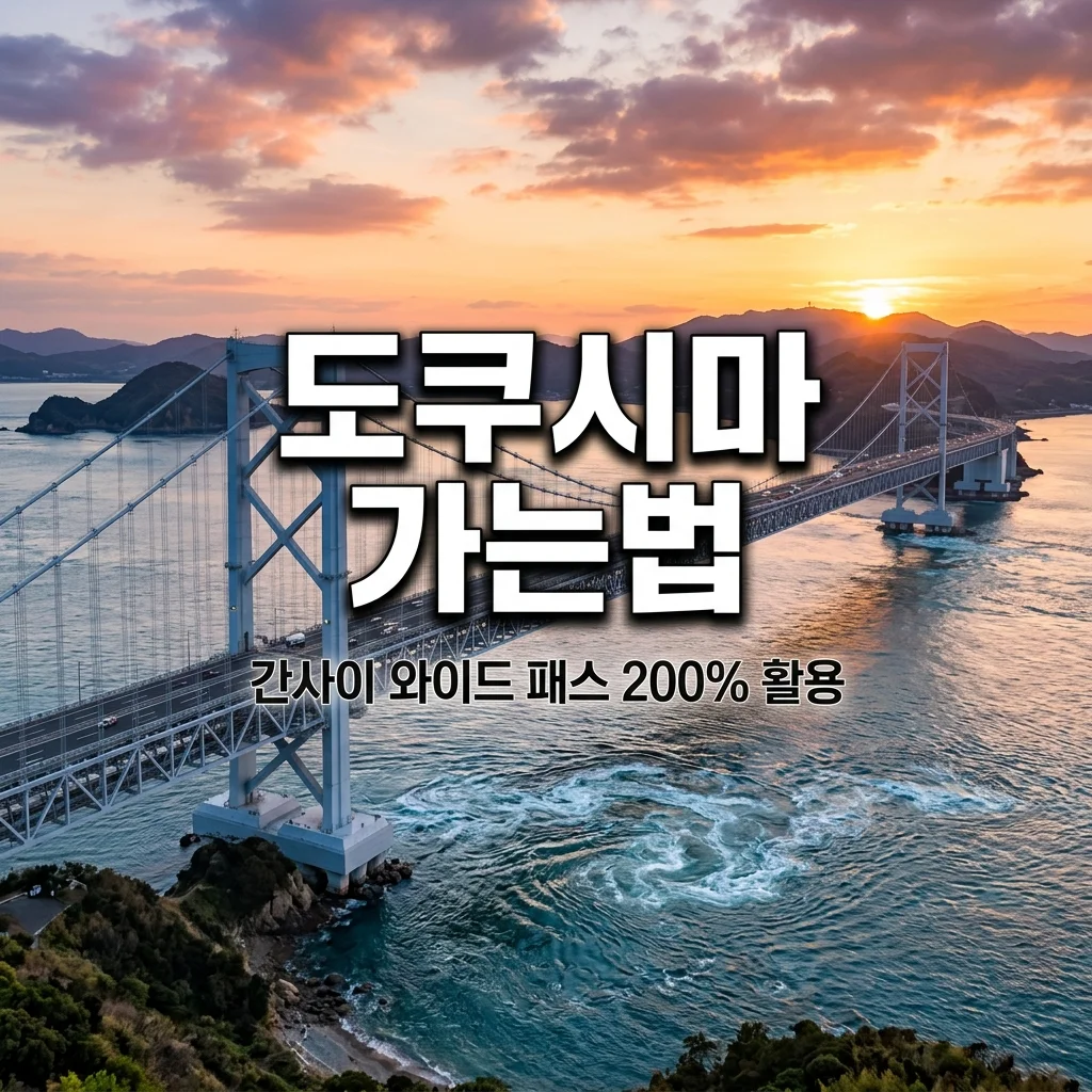 오사카에서 도쿠시마 가는 법 완벽 정리! 간사이 와이드 패스 활용 팁