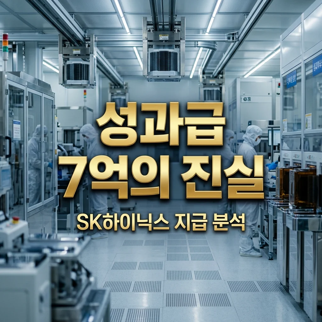 SK하이닉스 성과급 7억 진실은? 지급일 및 직군별 규모 분석