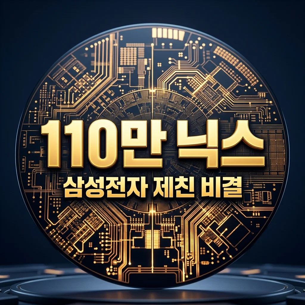 SK하이닉스 주가 110만 원 돌파! 삼성전자보다 더 오르는 이유 3가지