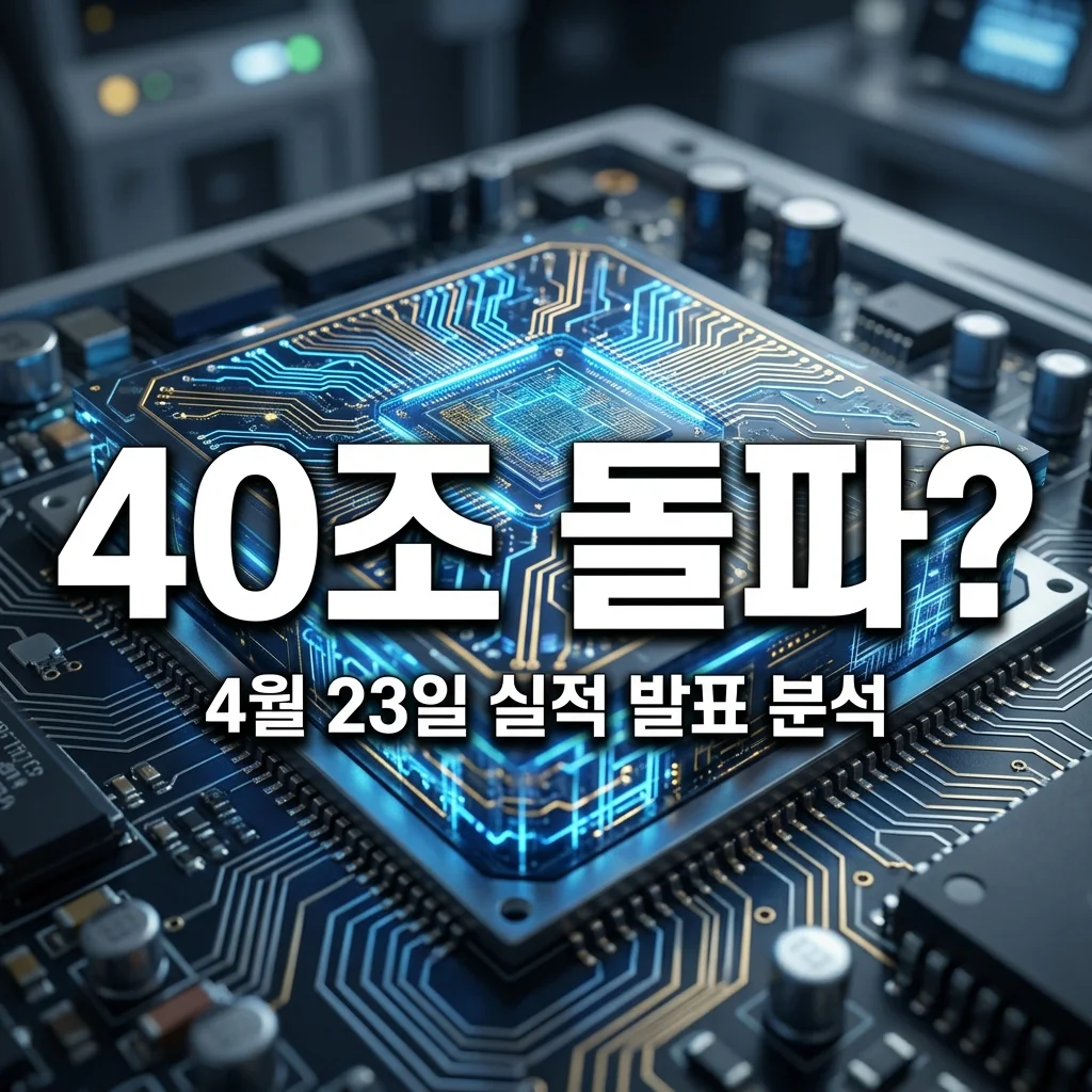 SK하이닉스 1분기 영업이익 40조 육박? 4월 23일 실적 발표 관전포인트