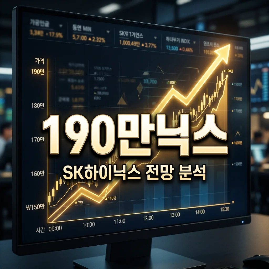 190만닉스 현실화? SK하이닉스 목표주가 상향 리포트 및 외인 매수세 분석